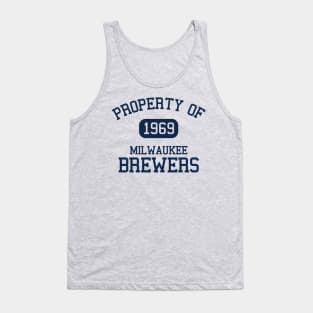 Property of Milwaukee Brewers Tank Top